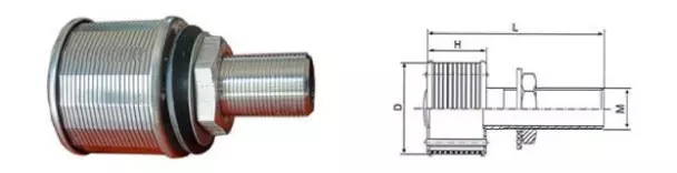 Wedge Wire Sand Control Nozzle