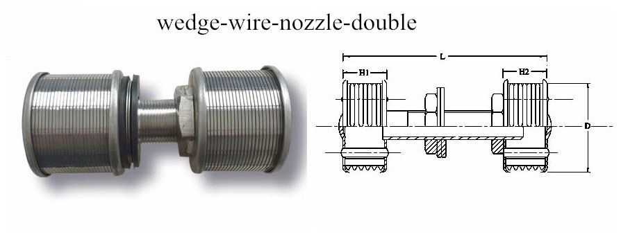 Resin Media Retention Nozzle