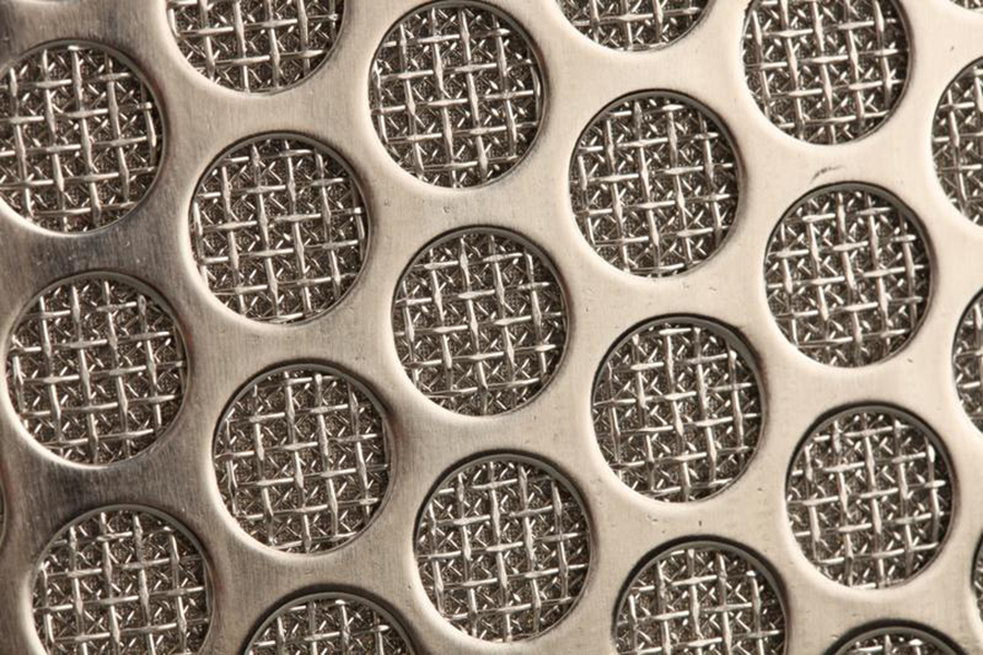 Perforated Metal Sintered Wire Mesh