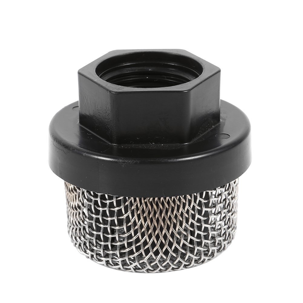 Fine SS Filter Screen 3/4inch ID Hose Pump Inlet Strainer with 40 mesh 