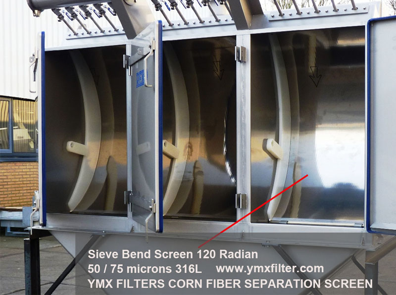 Corn Starch Pressure Arc Sieve 100m3/H