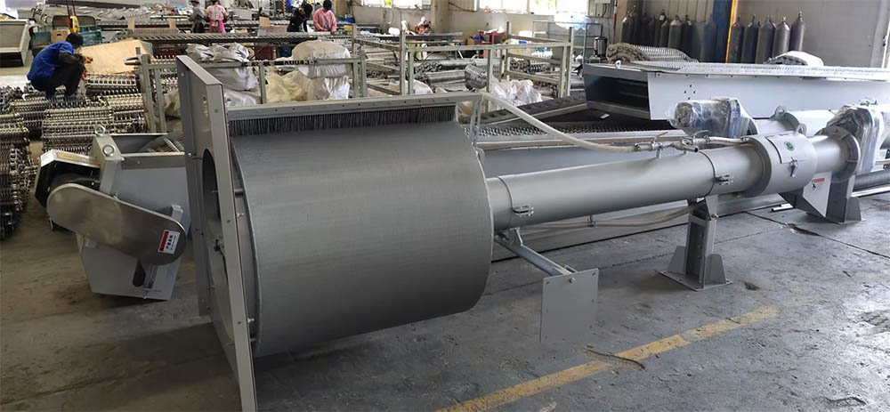 Wastewater Treatment Rotary Drum Screen