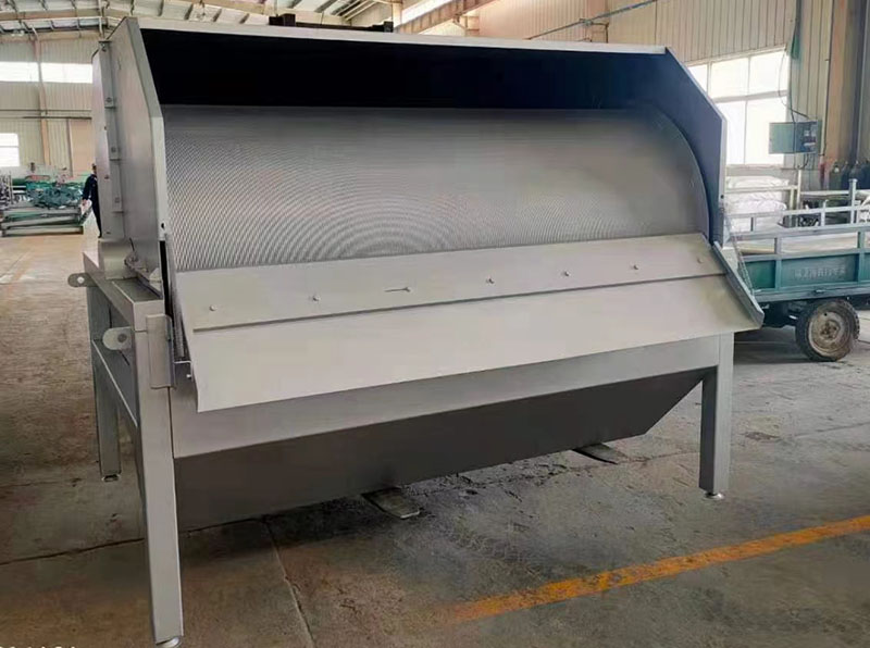 Externally Fed Rotary Drum Screen