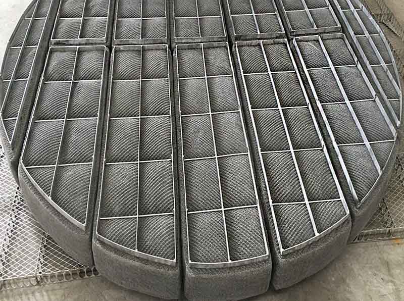 Knitted mesh Demister Mesh Pad