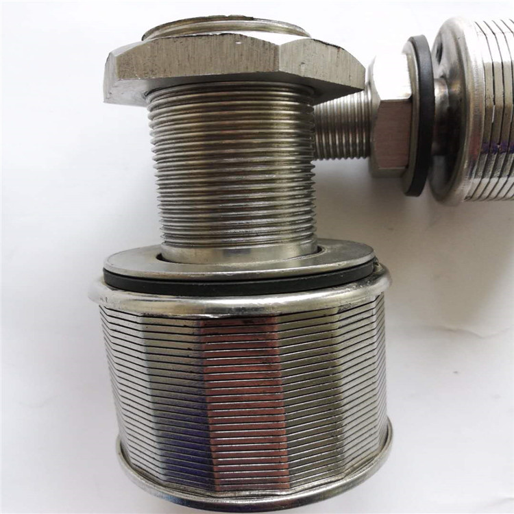 Wedge Wire Type Media Retention Filter Nozzle