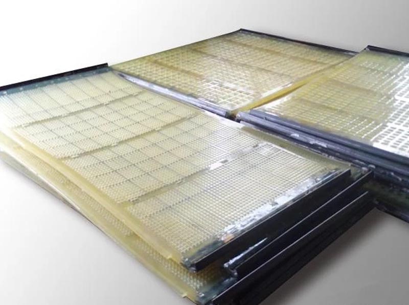 Polyurethane Vibrating Screen with Steel Cable