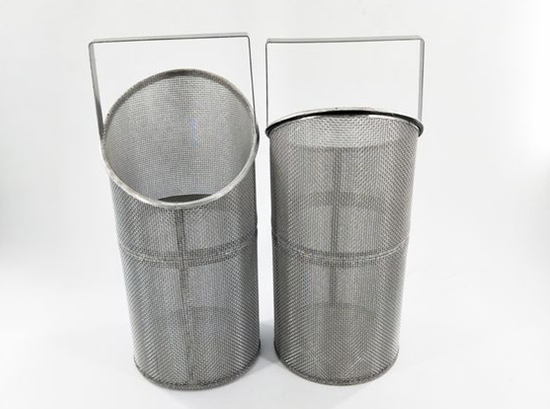 Perforated Metal Filter Basket Strainer
