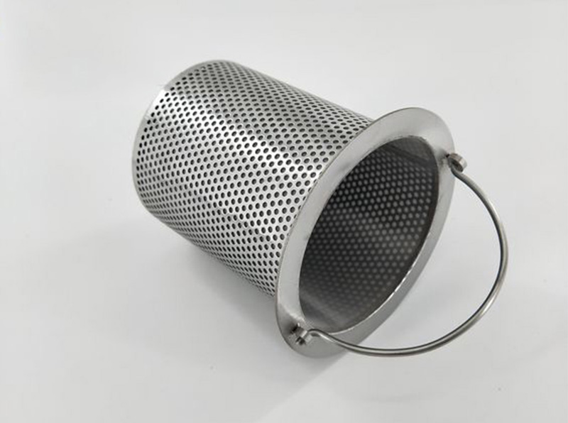 Perforated Filter Basket Strainer