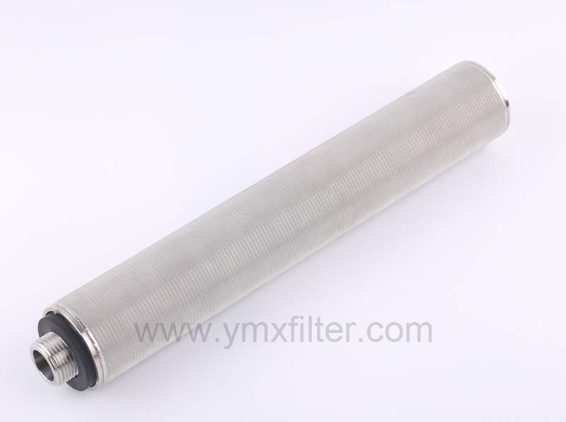 Grommet type seal sintered cartridge