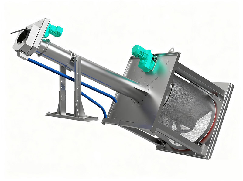 Channel Rotary Drum Screen 