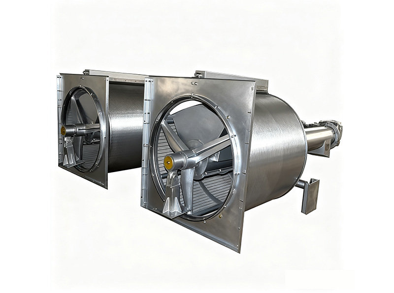 Inclined Rotating Drum Screen